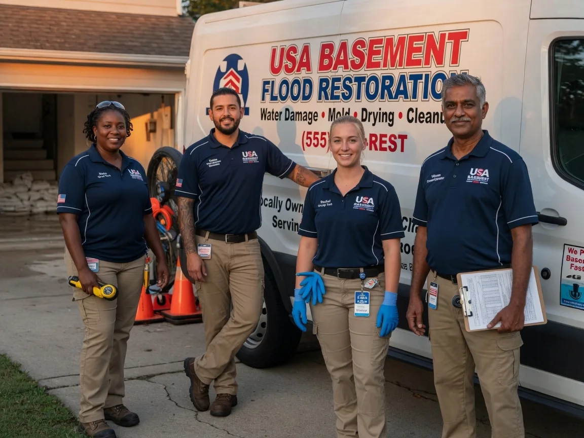 Basement Flood Cleanup company in Camden, MS