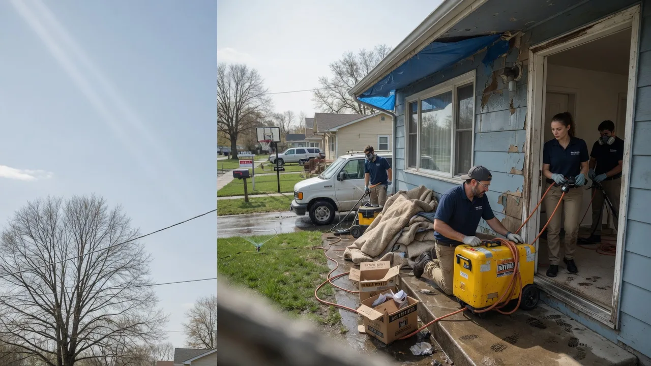 Basement Flood Cleanup in Camden, MS near me
